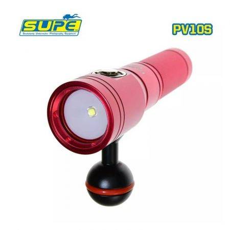 SUPE PV10S 1200Lm macro dive light