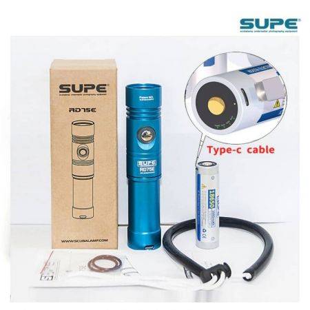 SUPE RD75E 1200Lm dive light