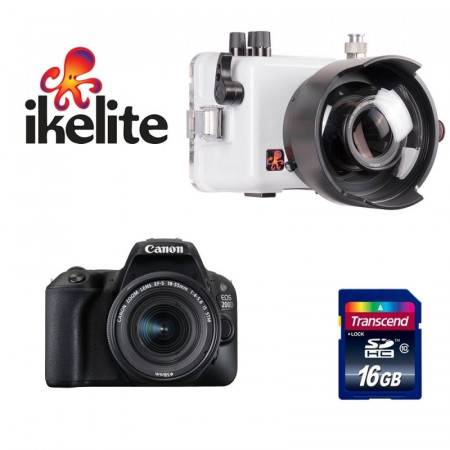 Photo diving pack Ikelite+CANON EOS 200D+18-55mm STM