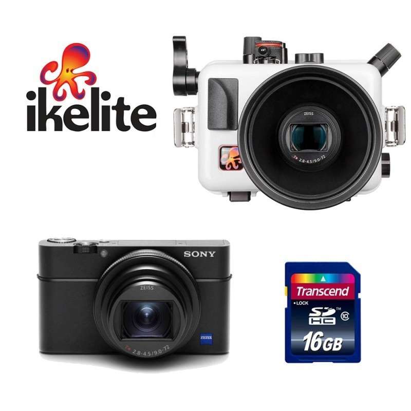 Pack IKELITE housing + SONY RX100 VI + SD 16Go Pack IKELITE housing + SONY RX100 VI + SD 16Go
