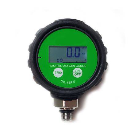 Digital pressure gauge 0-400bars OXYGEN compatible