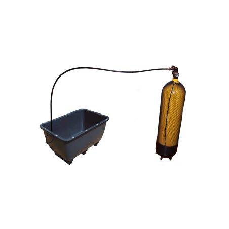 Lot De 4 Bouchons Pour Régulateur De Plongée Haute Pression - 7/16" - Acier Inoxydable 316 Avec Joints