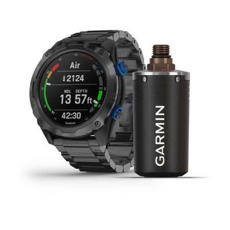 Pack Computer DESCENT MK2i GARMIN titanium wristband + Probe