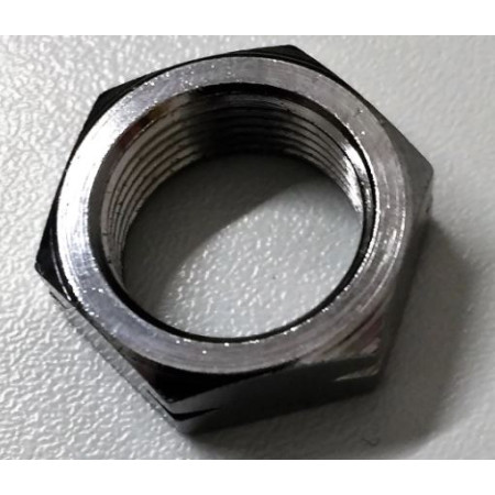 Nut for valves and valve bridges M16x1