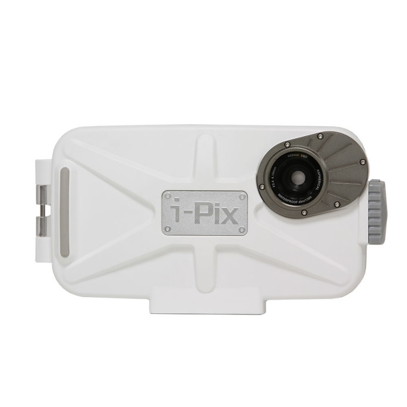 Caisson étanche pour iPhone 6+ - I-Pix-A6W+ Blanc Caisson étanche pour iPhone 6+ - I-Pix-A6W+ Blanc