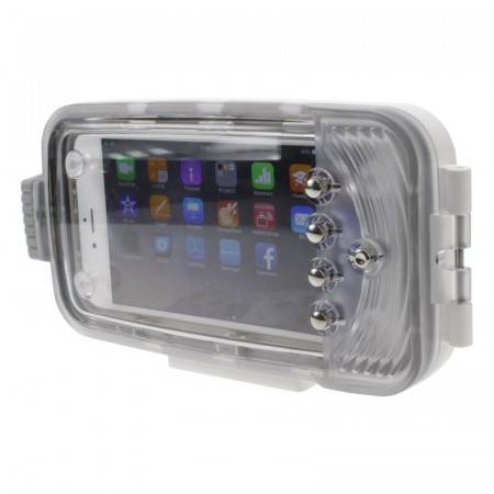Caisson étanche pour iPhone 6+ - I-Pix-A6W+ Blanc