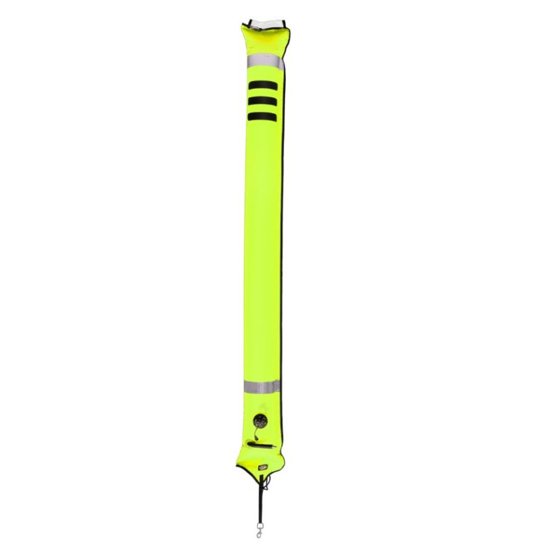 22/180 YELLOW closed parachute with metal tip
