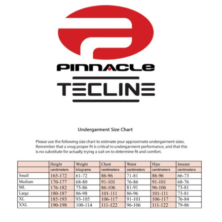 Tecline 290g undersuit