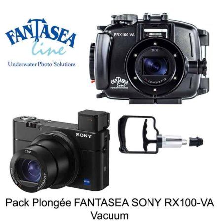 Pack Fantasea housing + Sony RX100 VA + 16Go SD card