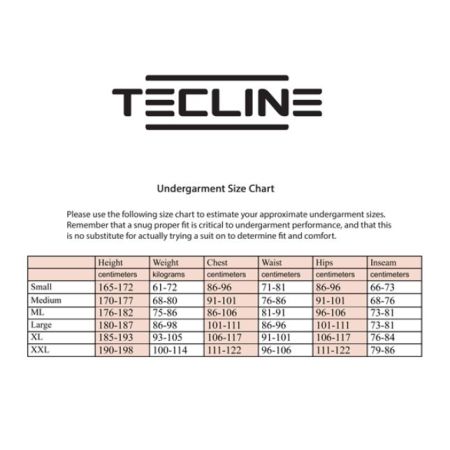 Tecline 290g undersuit