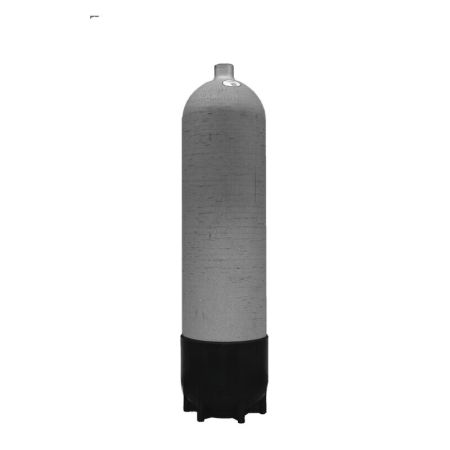 Scuba tank 12L 300bar long steel galvanized FABER