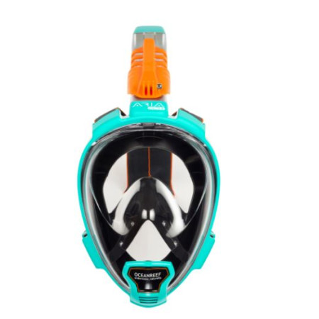 Masque facial snorkeling Aria QR+ - Ocean Reef