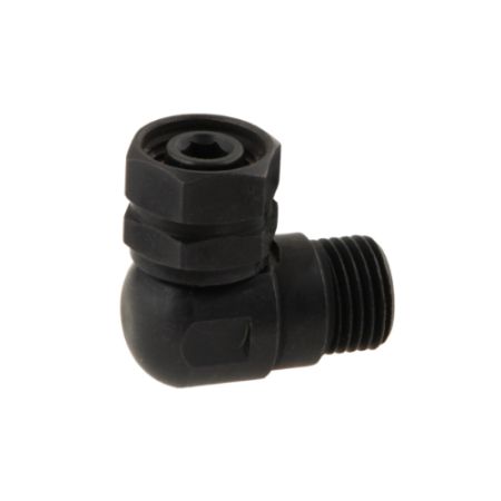 TECLINE 90° elbow for Military Line 2nd stage regulator