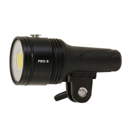 Phare I-Torch PRO 8 monoled - 3000 lumens + rouge