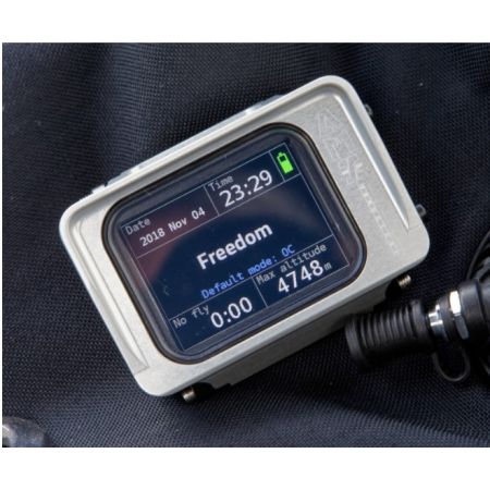 Divesoft Freedom dive computer screen protector in aluminium