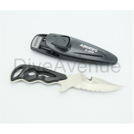 Dive knife Aquatec T-Rex stainless steel