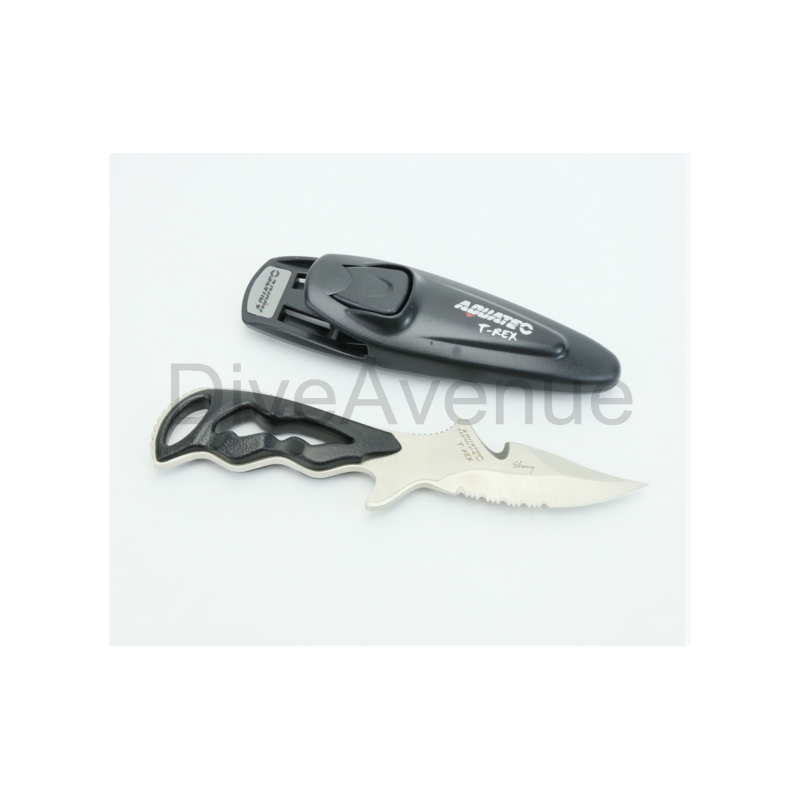 Dive knife Aquatec T-Rex stainless steel