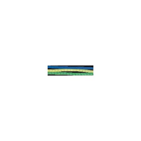 Spirale protege flexible plongée 100cm jaune, bleu, vert