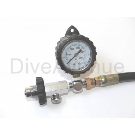 Equalizer set DIN-DIN with pressure gauge 180cm long