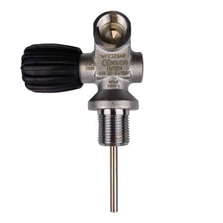 Robinet 1 sortie AIR DIN 232 bars M25x2 marque "SOS"