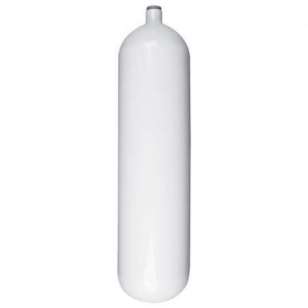 12 liter steel tank 232bar long naked