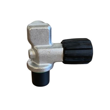 Rebreather valve DIN 300bar 90° outlet M25x200 brand S
