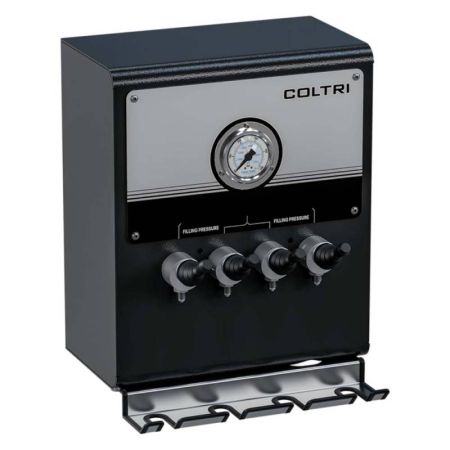 COLTRI stainless steel inflation ramp with lever valves