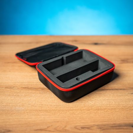 DIVESOFT semi-hard zipper case 250x205 for gas analyzer
