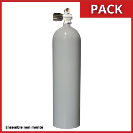 7L aluminium tank 200bar MES white painted