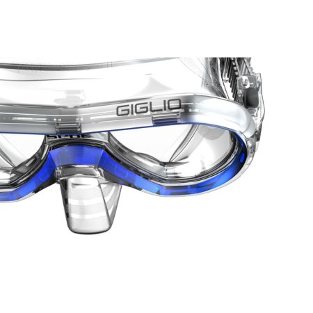 Set snorkeling giglio bleu avec soupape Seac