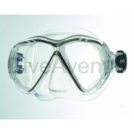 Two lens dive mask in silicon - 12x pieces pack