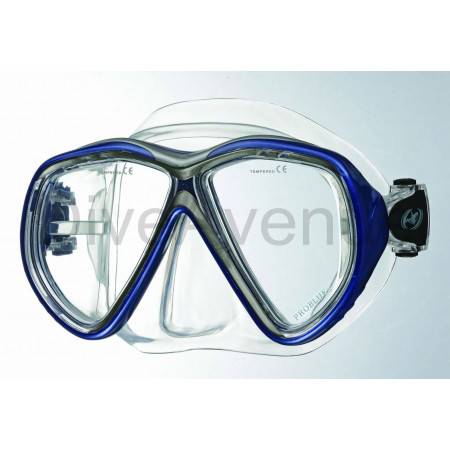 Two lens dive mask in silicon - 12x pieces pack