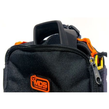 Poche arrière pour harnais de sidemount.