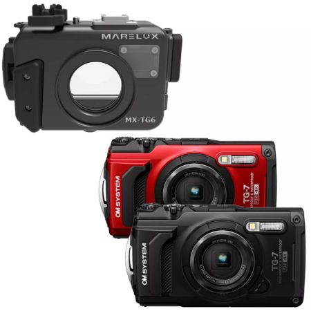 MARELUX box pack for OM SYSTEM TG7 with device TG-7