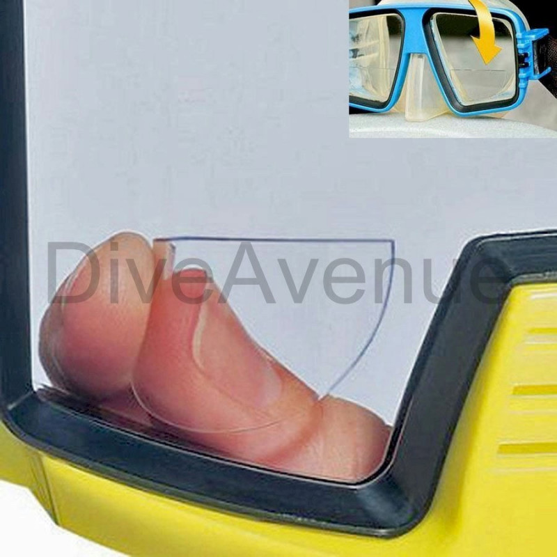 DiveOptx mask magnifiers DiveOptx mask magnifiers