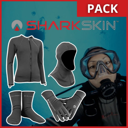 Sharkskin extreme cold textile pack for women