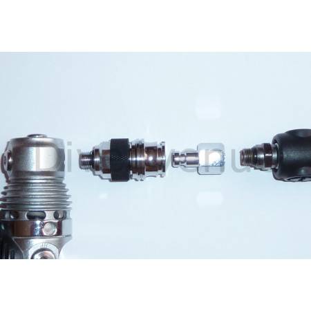 Male BOV/Regulatorquick connector 3/8-24 thread