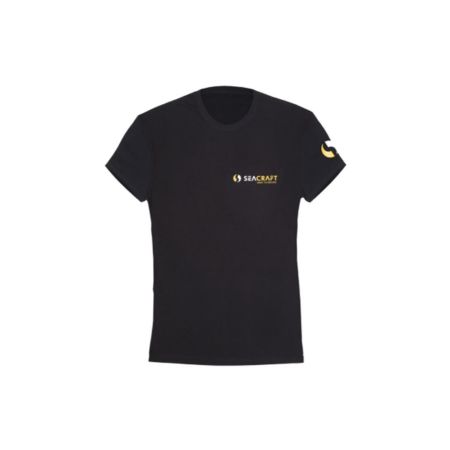 Seacraft Black company unisex T-shirt