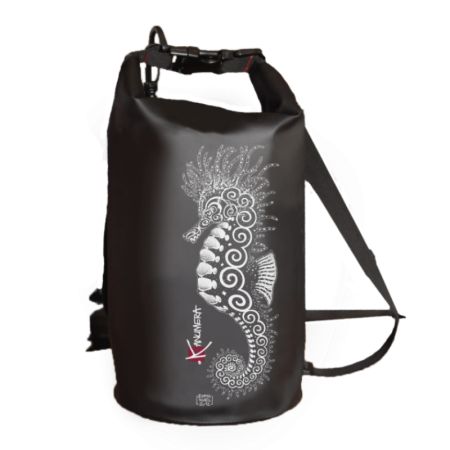 Sac bandoulière étanche Kanumera 7,5 Litres L'Hippocampe