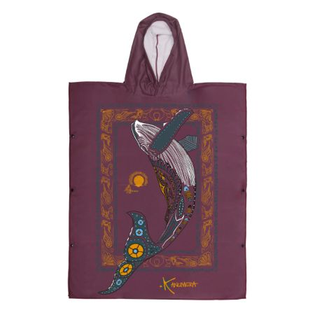 Poncho Microfibre Kanumera Grand Modèle La baleine