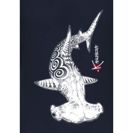 T-shirt Kanumera Homme Bio Col V Le Requin Marteau