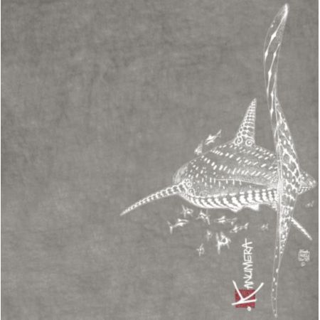 T-shirt Kanumera Homme délavé col V Le Requin Baleine