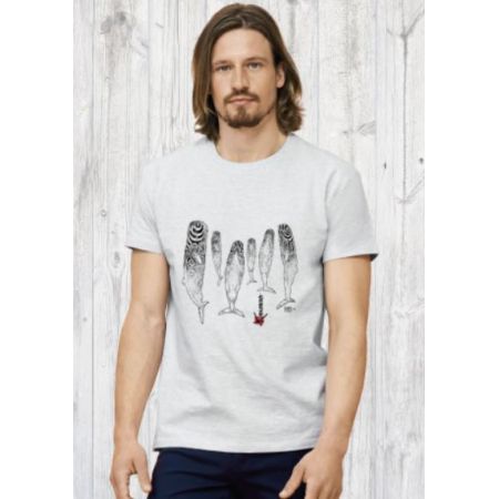 T-shirt Kanumera Homme Bio Le Sommeil des Cachalots