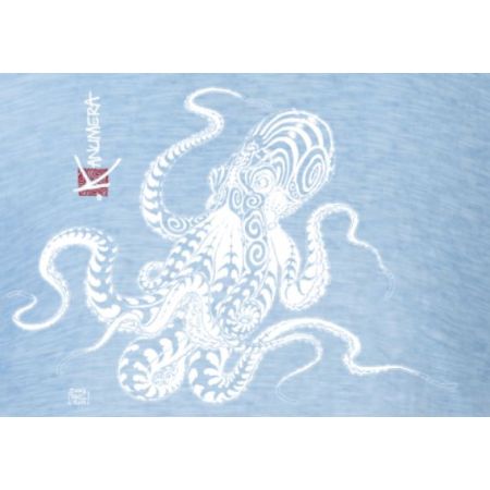 T-shirt Kanumera Homme délavé La Pieuvre Tatoo