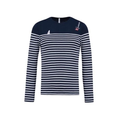 Long Sleeve Striped Shirt Kanumera Men's Shark Fin