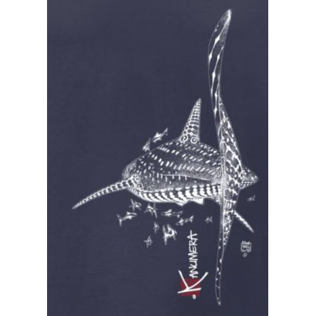 T-shirt Kanumera Homme Bio Le Requin Baleine