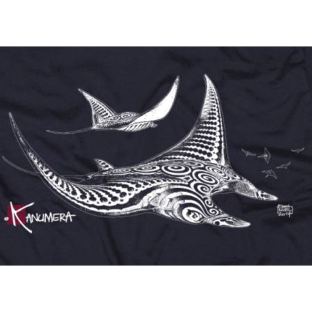 Kanumera T-Shirt Men's Organic with Ray Tattoos
