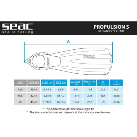 Seac Fins Propulsion Sling Strap