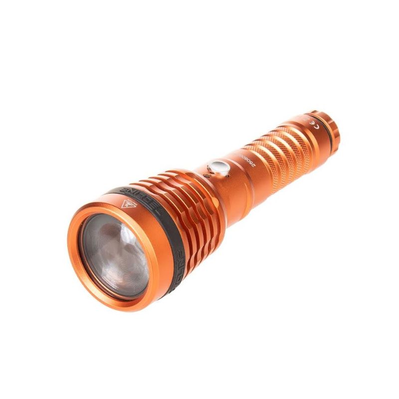 TECLINE LED diving torch with zoom - adjustable beam from 4° to 72°