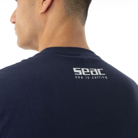 T-shirt logo Seac Homme